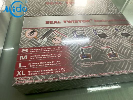 금속 고무 봉인 도구 전문 수압 봉인 설치 키트 편리한 봉인 트위스터 내구성 막대 봉인 수리 키트