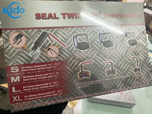 금속 고무 봉인 도구 전문 수압 봉인 설치 키트 편리한 봉인 트위스터 내구성 막대 봉인 수리 키트