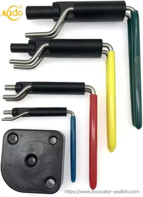 금속 고무 봉인 도구 전문 수압 봉인 설치 키트 편리한 봉인 트위스터 내구성 막대 봉인 수리 키트