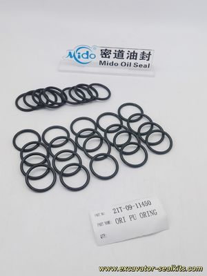 내마모성 Komatsu PU O-Ring 21T-09-11450 | 우수한 고무 O 링 키트