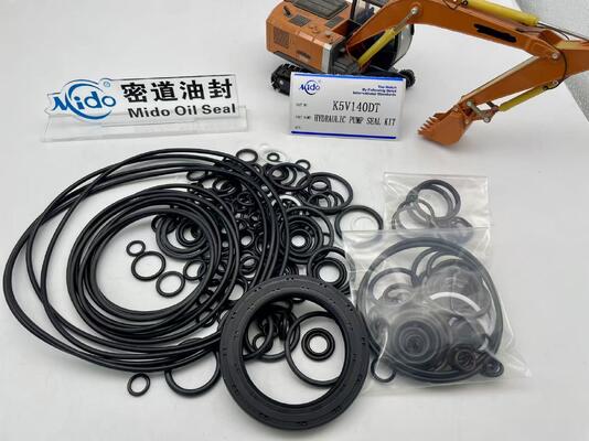 K5V140DT 유압 펌프 및 실린더 씰 키트 - 누출 없는 정밀 장착을 위한 완벽한 굴삭기 수리 키트