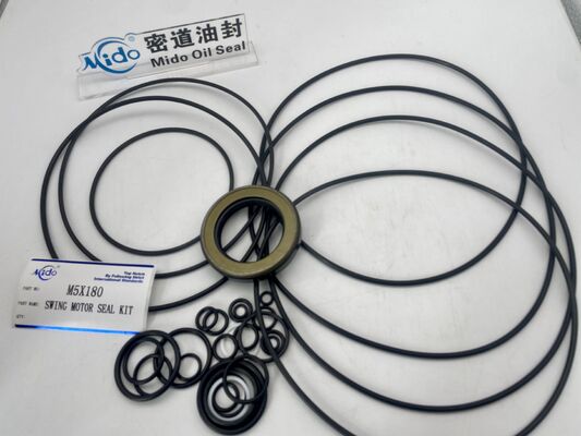 SK330-8 SK350-8용 내구성 M5X180 스윙 모터 씰 키트, 신뢰할 수 있는 유압 씰, 글로벌 공급을 통한 대량 주문