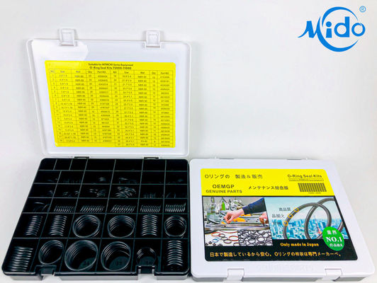 High Quality Rubber O-Ring Kit Repair Box For HITACHI ZAX EX NBR Shore 70-90