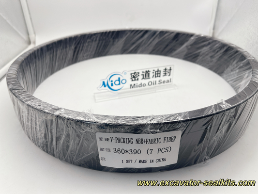 V-Packing NBR+FABRIC FIBER 발굴기 밀봉 키트