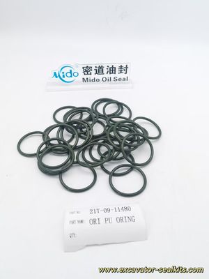 Durable Polyurethane Komatsu O-Ring 21T-09-11480 | Long-Lasting Rubber Seal Solution
