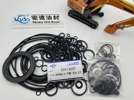 K5V140DT 유압 펌프 및 실린더 씰 키트 - 누출 없는 정밀 장착을 위한 완벽한 굴삭기 수리 키트