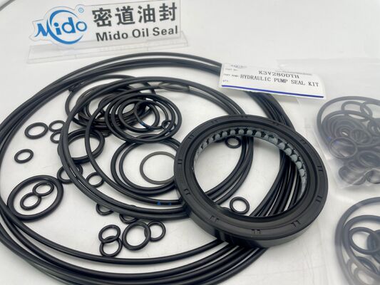 OEM 고품질 Kawasaki K3V280DTH NBR 유압 펌프 씰 키트